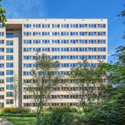 Duindoornflat Groningen met prefab gevelelementen van Vront®