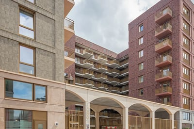 G8 Tango Utrecht met prefab gevelelementen van Vront®