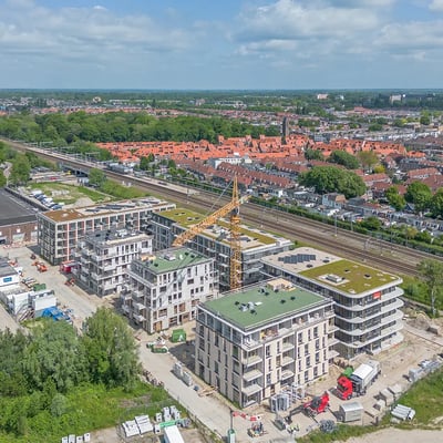 Spoorblok Utrecht - eerste foto