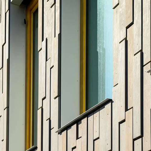 Stadswinkel Tilburg renovatie met prefab gevelelementen van Vront®